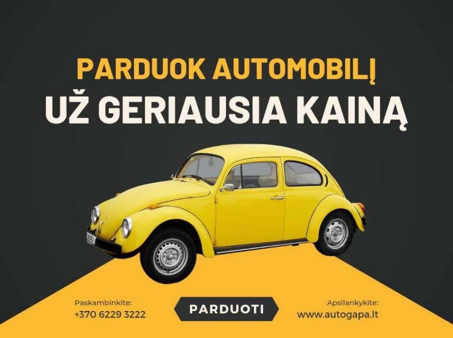 AUTOMOBILIU SUPIRKIMAS